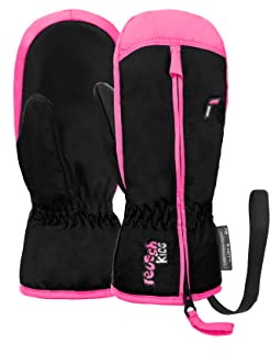 Reusch Winter-Fäustlinge für Babys & Kinder | extra warm & Winddicht | atmungsaktiv, Reißverschluss für einfaches Anziehen, Kinderhandschuhe für Schnee, Alltag & Outdoor, 1-6 Jahre, Ben Mitten