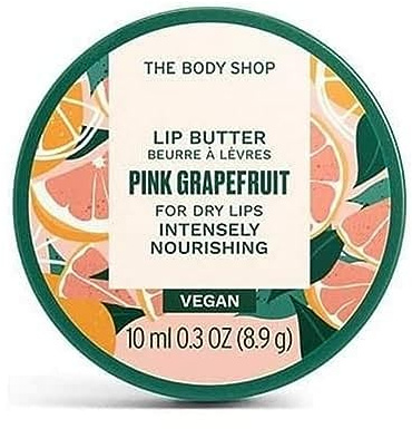 The Body Shop Pink Grapefruit Lip Butter For Dry Lips 9g