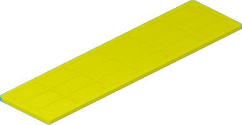 Roto TS12266 Glas-TEC GL-NM Glazing Blocks, Yellow, 100 x 40 x 4 mm