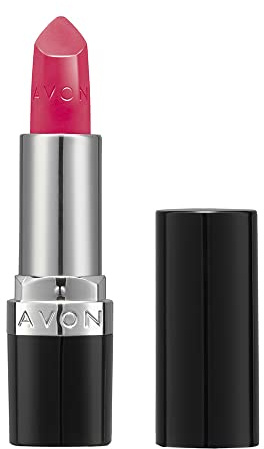 Avon Ultra Satin Lipstick Hibiscus with Vitamin E, Avocado Oil and Sesame Oil for Creamy Rich Colour with a Satin Finish