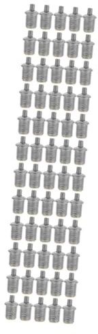 Gatuida 60pcs Turnbuckle Wire Cable Clamp Screw Clip Fastener for Wire Rope Home Chandelier Kit Workmanship Simple Installation