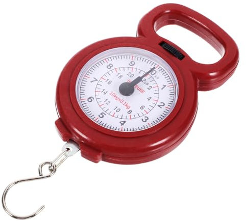 GALPADA 4stücke Portable Handwaage Präzise Hängewaage Für Angeln Reisen Und Einkaufen Praktische Kompakte Lösung Für Täglichen Gebrauch Klare Anzeige Für Einfache Ablesung Für