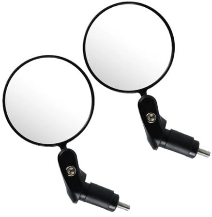 1/2Pcs Fahrrad Rückspiegel Einstellbar Radfahren Lenker Rückspiegel Konvexen Fahrrad Spiegel MTB Zubehör Rückspiegel
