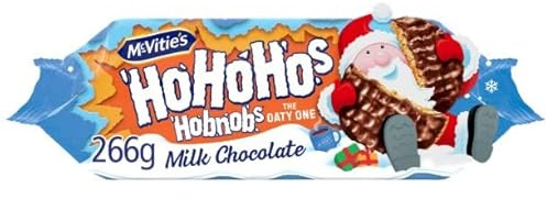 Hobnobs - Confezione da 2 biscotti al cioccolato al latte, 262 g, con scritta A symphony of flavors, idea regalo per compleanno, Natale, Pasqua, Capodanno