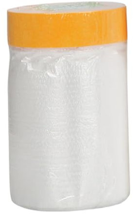 Película de enmascaramiento previa a la grabación: película de pintura protectora para paredes y muebles, rollo de cobertura automotriz impermeable | Película previa a la grabación para protección de