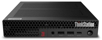 Lenovo ThinkStation P3 Tiny Gen 2 Intel Core Ultra 9 285 96 GB DDR5-SDRAM 1 TB SSD NVIDIA RTX A1000 Windows 11 Pro Mini PC Workstation Black