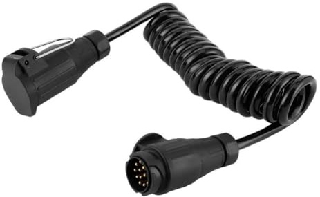 MCtezoQGx Adattatore da 13 Pin a 13 Pin per rimorchio, Adattatore per Presa Impermeabile per Gancio di Traino, Compatibile con la Nave per Camper