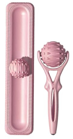 Massageboll mot ryggen Rullande, Tvättbar, Handhållen, Massage Apparaten, | Fasciaboll Använd för massage av nacke, axlar, höfter, vader, händer, ben, kropp, fötter och