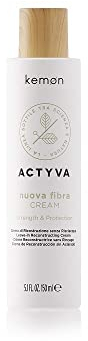 Kemon Actyva Nuova Fibra Cream - Haar-Creme für geschmeidiges Haar, pflegende Haar-Paste für restrukturierende Behandlung ohne Ausspülen - 150 ml