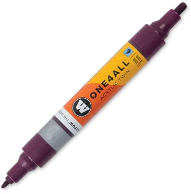 Molotow One4All Acrylic Twin Marker 233 – Violett Violett
