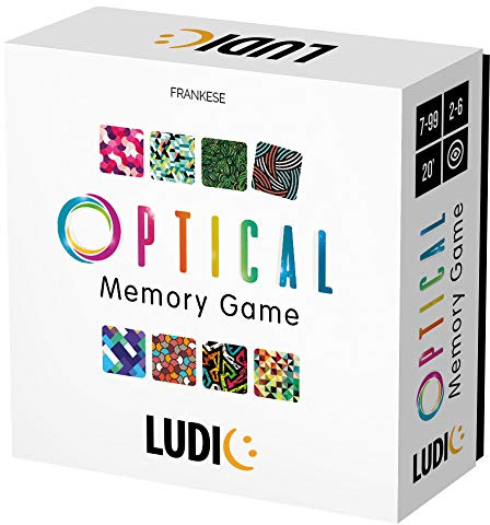 Ludic Optical Gioco Di Memoria Mu27446 Gioco Di Società Per La Famiglia Per 2-6 Giocatori Made In Italy