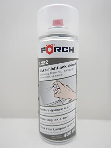 Förch 4 in 1 RAL 7035 LICHTGRAU GRAU DICKSCHICHTLACK LACK SPRAY SPRAYDOSE 400ML (1)