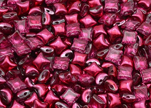 20 pcs Wibeduo 2-Loch-Perlensternkreuz 8 x 8 mm, Kristall 67958 00030-67958