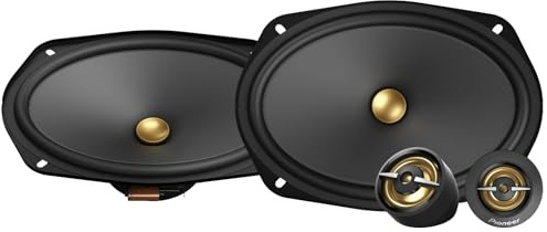 PIONEER A-Series PlusTS-A6901C 6” x 9” 2-Way Speakers (Pair) – 450W Max, Crisp Highs + Clear Vocals, Enhanced Bass, Ideal Factory Upgrade, Installation Adaptors Included