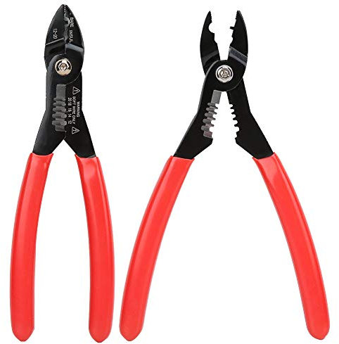 Ausla 4-in-1 Professional Wire Crimper and Stripper, Cable Repair Tool Set