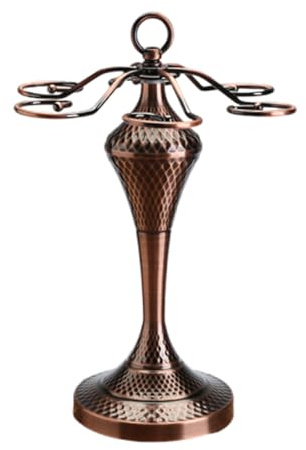 OYWEHECE Classico Ed Elegante Bicchiere da Vino da Tavolo, Portaoggetti, Porta Calici Indipendente, Portaoggetti, Supporto per Stendino, Organizer per Tazze, da Appendere Sottosopra,N