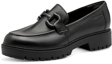 Tamaris Damen Slipper schwarz 37