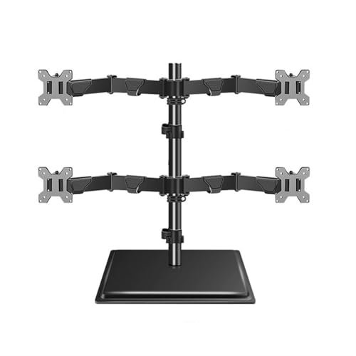 MEYINGOU Verstellbare Armhalterung Monitorhalterung, Passend for 4 Monitore bis zu 40 Zoll, hält bis zu 19,8 Pfund pro Bildschirm