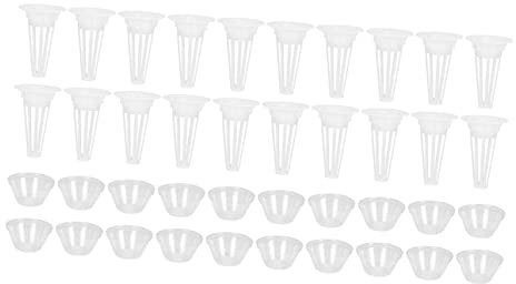 OFFSCH 1 Lot de Pots De Germination en Plastique pour Systèmes Hydroponiques