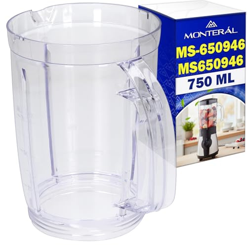 Vaso de Batidora de Vaso 750 ml con Código Original MS-650946 MS650946 para Tefal - MONTERAL