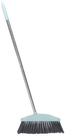GRIRIW Balai Domestique À Manche En Métal Broom Nettoyage Chambre Balai Léger Pour Sols Et Déchets 87.30 cm 1 Pièce Pour Maison Et Rangement Facile