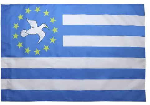 AZ FLAG - Flagge Ambazonia In Kamerun - 150x90 cm - Ambazonia Nationalisten Fahne 90 x 150 Cm Scheide Für Mast - Flaggen