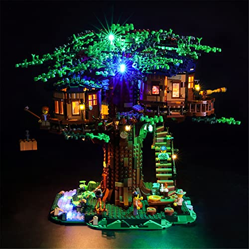 Lightailing Led Licht für Lego- 21318 Baumhaus – Beleuchtungsset Kompatibel Mit Lego Modell (Lego Bausteinen Modell Nicht enthalten)