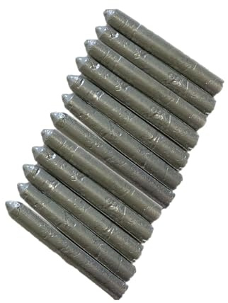 Milageto Baguettes de soudage en aluminium, juste besoin d'un briquet, font facilement fondre les tiges de soudage pour le fer, le cuivre et l'acier inoxydable, 12Pièces