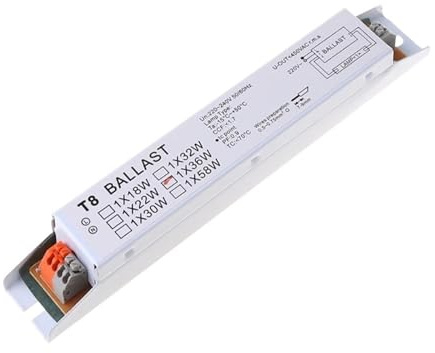 VISIYUBL Alimentatore elettronico a Luce Fluorescente for efficienza T8 36W