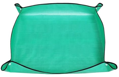 yomoe 150 cm Pflanzmatte, Garten-Anbaumatte, Wasserdichte Unterlage zum Umpflanzen, Faltbarer Blumentopf für Gartenpflanzen