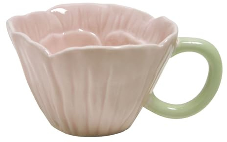 Mathilde M. Taza de té Tulipán de gres