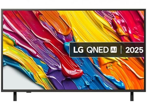 LG 43-Inch QNED84A6C 4K Ultra HD Smart TV, HDR10 Pro, Dolby Vision IQ, Black 2025 (α7 AI Processor Gen8, webOS, Filmmaker Mode, Ultra-Slim Design, 100% Colour Volume)
