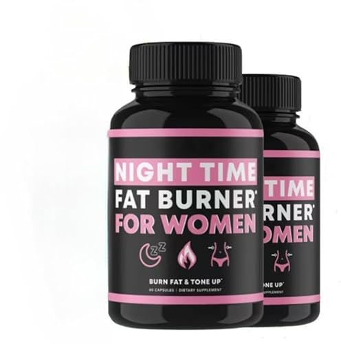 Generisch Nachtformel 𝐅𝐚𝐭𝐁𝐮𝐫-𝐧𝐞𝐫 für Frauen, Nachtbrenner, tief und entspannend, hilft intestinaler Verdauung,2pcs
