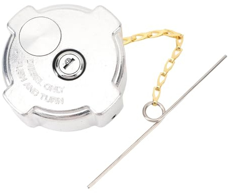 YDuupxe Bloccando il Tappo del Carburante, Sostituzione in Alluminio con Chiavi, Tappo del Serbatoio del Gas Sigillato Ad Alta Resistenza per Assorbimento e Protezione degli