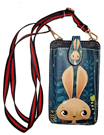 Panimel Handytasche zum Umhängen Kinder Handy Umhängetasche Damen Handytasche für alle Handymodelle - Handytasche Handyhülle Schultertasche S22 Iphone (Grün)