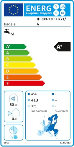 Caldaia elettrica 220 V 2 kw scaldabagno orizzontale per bagno doccia (120 L)
