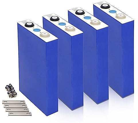 Batería de litio LiFePO4 de EVE, 3,2 V, 50 Ah, batería de litio, fosfato de hierro, batería de ciclo profundo, fuente de alimentación para autocaravanas, barcos, carritos de golf, motor, UPS, buscador