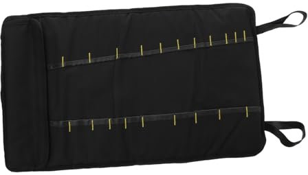 Funda Porta Cuchillos Oxford Negra 22 Ranuras para Chef