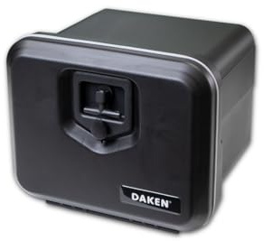 Daken Welvet 400 Transportkiste Staubox 28,5l Werkzeugkasten 410 x 348 x 340 mm Kunsstoff Unterbaubox wasserfest (Ohne Halter)