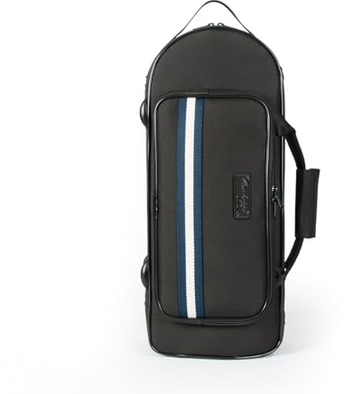 Omebaige Ultra-Light Trumpet Case – 600D Nylon, Lightweight & Water-Resistant Soft Gig Bag with Shoulder Strap, Backpack Ideal for Daily Carry; (BGD-TRUMPET)