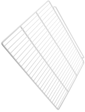 ARTSEWPLY Steel Refrigerator Storage Shelf, Adjustable Freezer Divider for Chest Freezer and Display Cabinet, White, High Load Capacity for Home Kitchens and Commercial Use