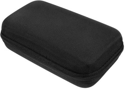 SEWACC Rg353p Game Console Carrying Case Portable Travel Organizer Multi-layer Storage for Gaming Accessories and Controllers Compatible Rg353p Handheld Black