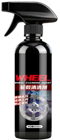 Car Wheel Rust Remover - 500ml Auto Parts Cleaning Agent,Car Wheel Stain Removal,for Hobbyists Restorers Detailers Drivers Body Shop Garage Trucks Sedans RVs SUVs Chassis Frame