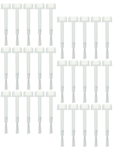 LALAFINA 200 Pinceles para Esmalte de Uñas en Gel Pinceles para Uñas Largos Redondos Herramienta de Manicura Profesional Cerdas Suaves Repuesto Práctico