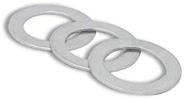Toolstar Lot de 3 bagues de réduction, pièces intercalaires, rondelles de bague pour lames de scie circulaire, argent