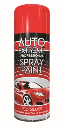 RTS 400ml Red Gloss Spray – Aerosol Professional Spray Paint Can – Glossy Finish Plastic, Smooth Shiny Finish, Fast Drying Formulation, Interior Exterior DIY Paint for Wood, Metal & Plastic (1)