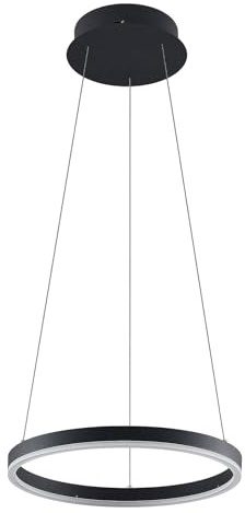 Arcchio LED Albiona (Modern) in Schwarz aus Metall (1 flammig,) Küchenleuchte