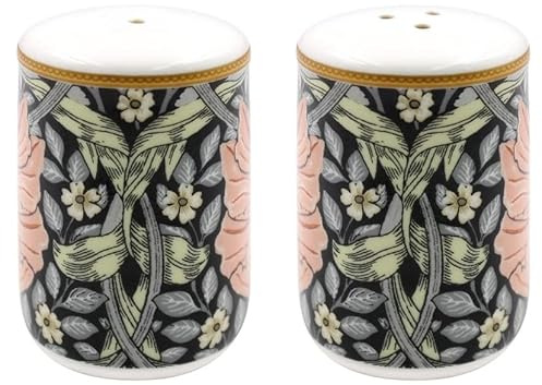 The Leonardo Collection LP94857 Ceramic Salt and Pepper Shaker Set | Pimpernel design | Set of 2 Condiment Dispenser, Multicolor