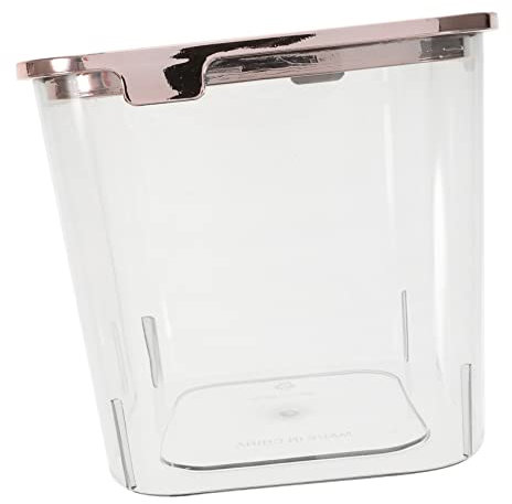HAPINARY Transparenter Tragbarer Mini-mülleimer Aus Robustem Material Für Schreibtisch Schlafzimmer Und Wohnzimmer Rechteckiger Stabiler Abfalleimer Ohne Deckel Als Papierkorb Und Aufbewahr