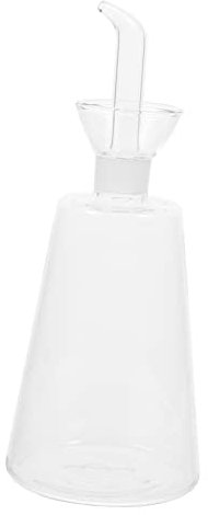 Mikinona Küchen Ölspender Aus Glas Transparente Essigflasche Praktische Gewürzflasche Für Sojasauce Und Essig Auslaufsicher Und Leicht Zu Reinigen Küchenhilfe Für Jeden Haushalt